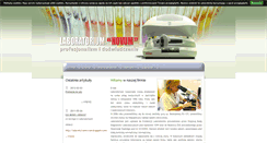 Desktop Screenshot of laboratoriumnovum.pl